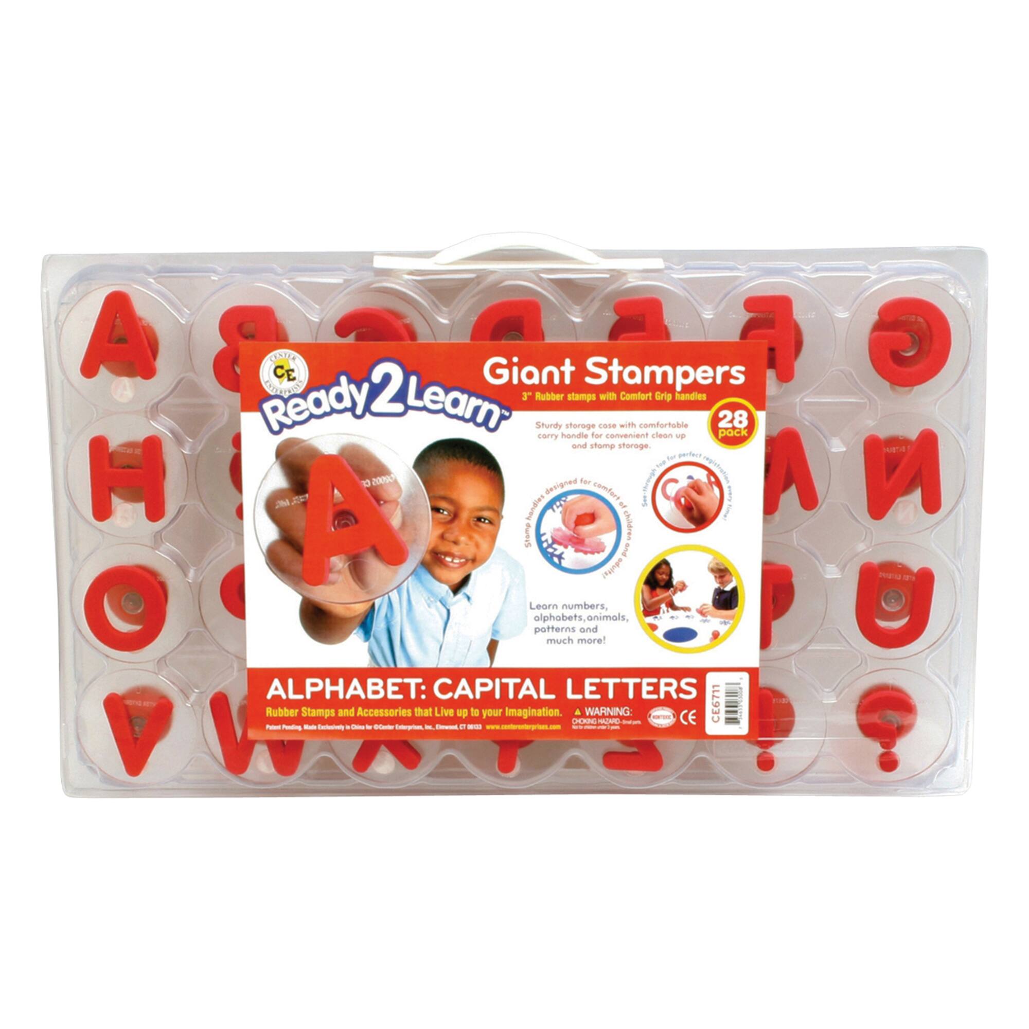 Ready2Learn™ Uppercase Alphabet Letters Giant Stampers, 28ct.